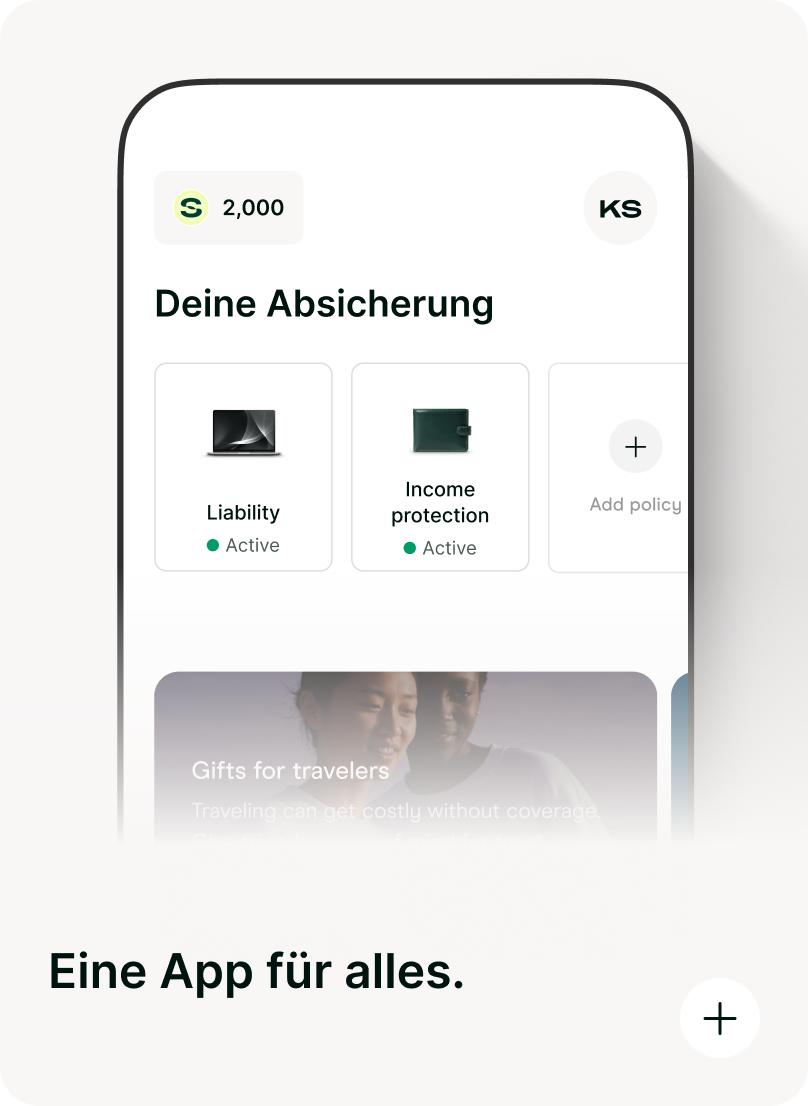 Eine App für alles.