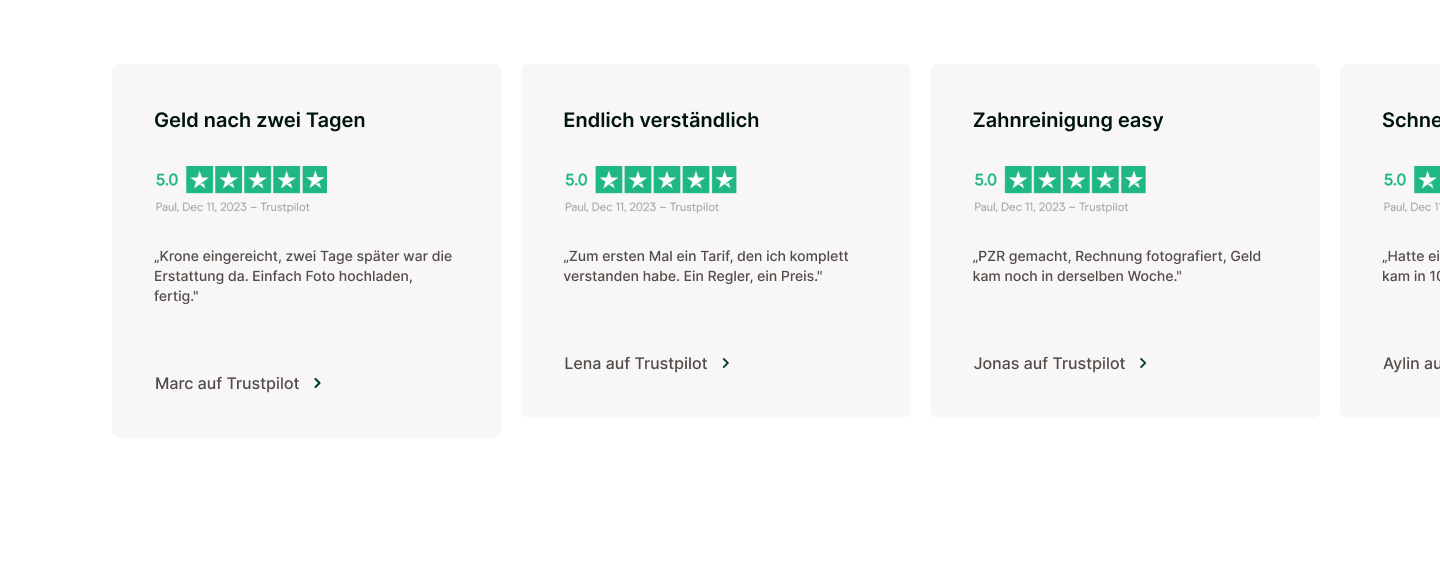Kundenbewertungen